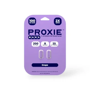 proxie 7 hydroxymitragynine tablets grape 100mg per tablet 2ct 43328